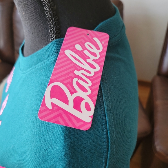 MALIBU BARBIE TEAL TEE - Picture 5 of 5